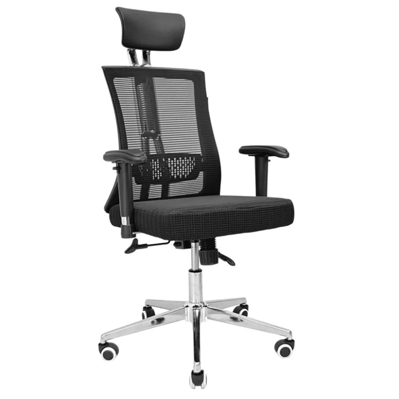 Orthopedic high-back mesh office chair