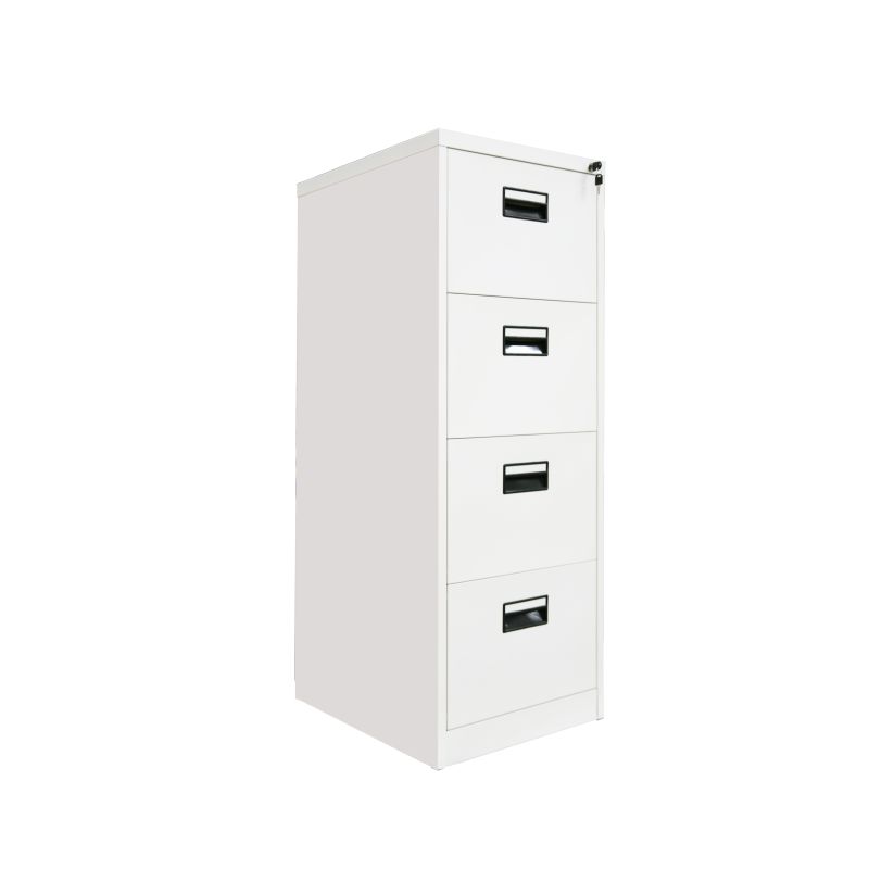 4-Drawers Metallic Office Cabinet, office furniture, metal filing cabinet, storage cabinet, lockable drawers, durable office furniture