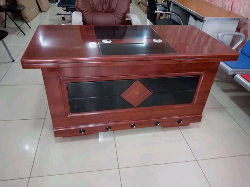 1.4m executive office desk, Executive office desk-1400 mm, 1400mm executive office desk1400mm executive office desk, executive desk, office desk, mahogany office desk, office desk with drawers