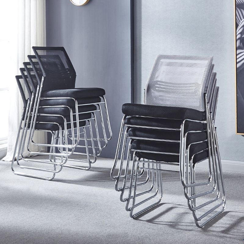 Black Comfy Visitor's Office Chair