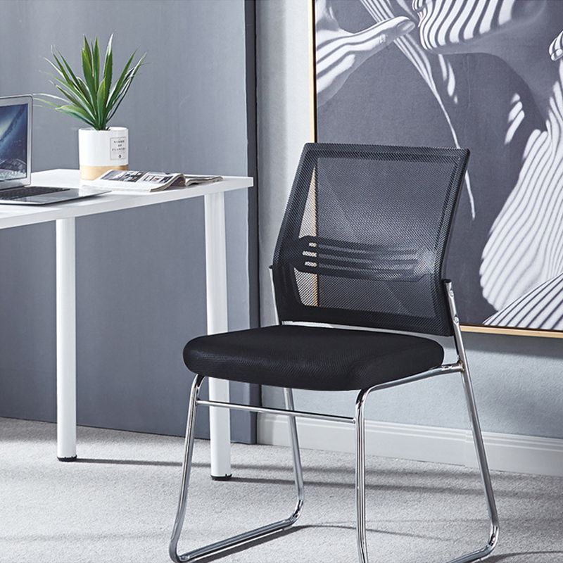 Black Comfy Visitor's Office Chair