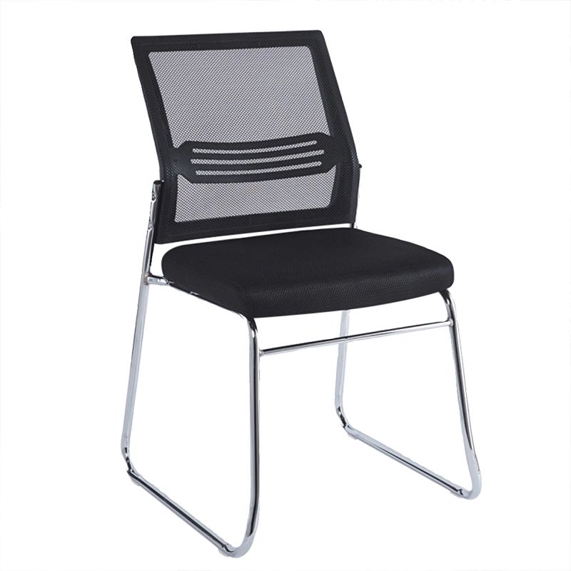 Black Comfy Visitor's Office Chair - Image 3