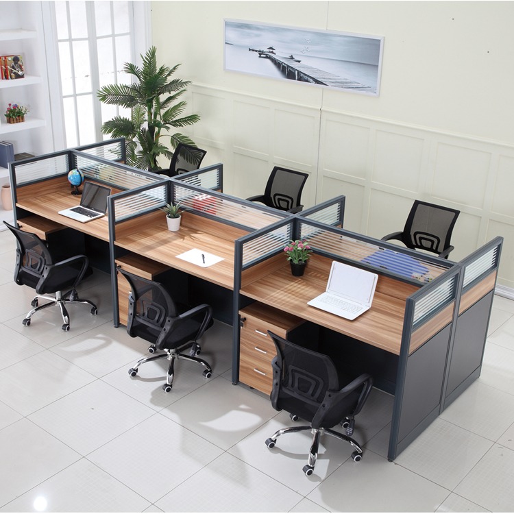 6-Way office workstation
