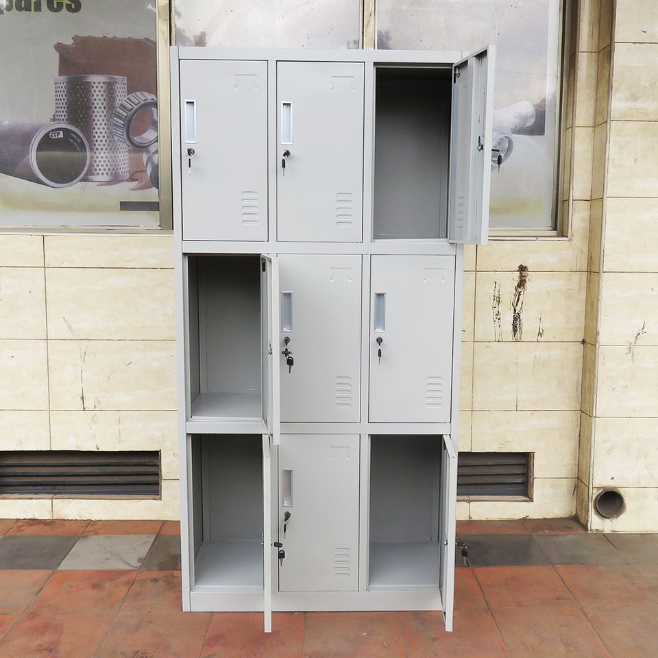 9-Locker Office Cabinet