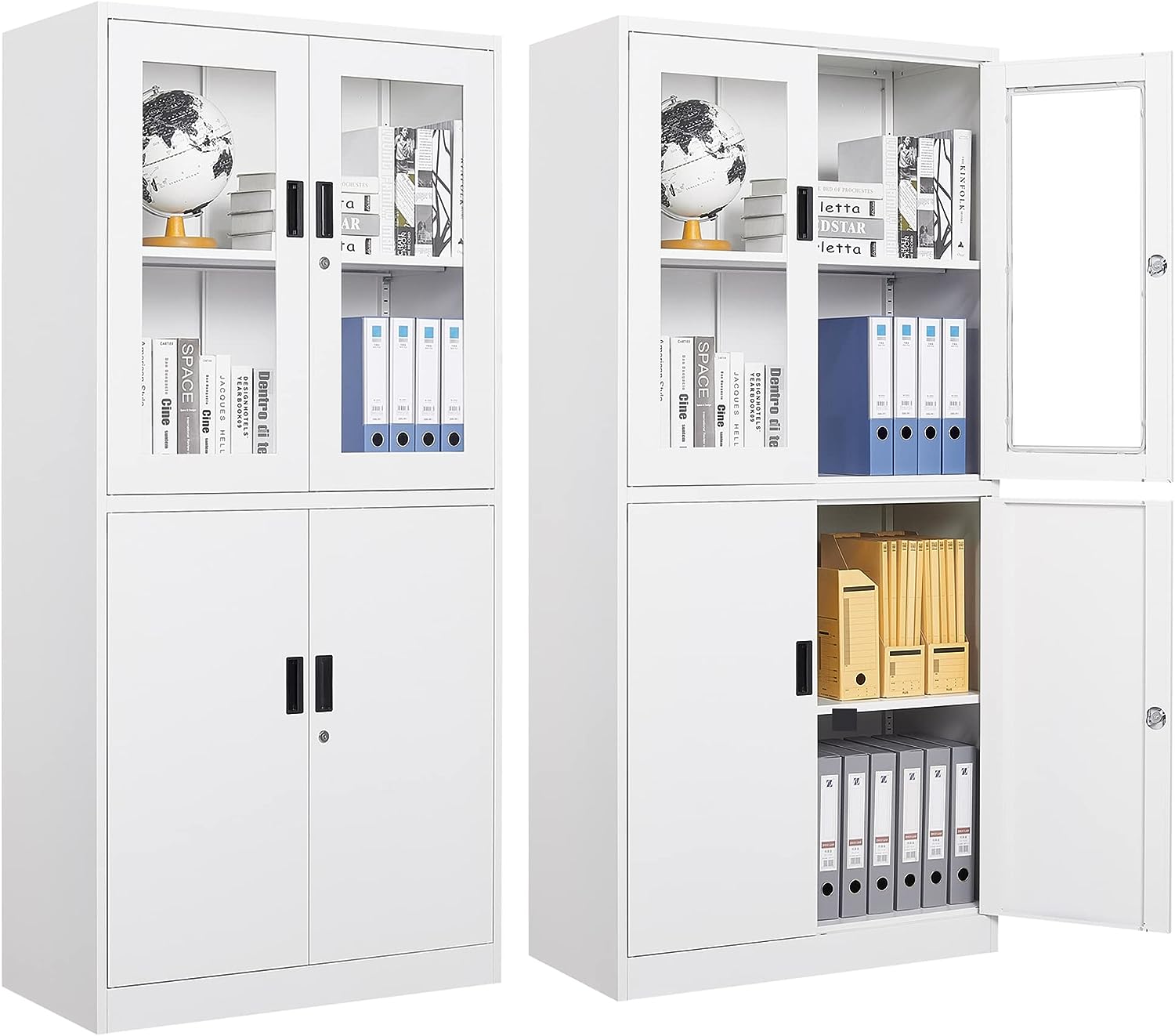 2-Door metallic office Filing cabinet - Image 2