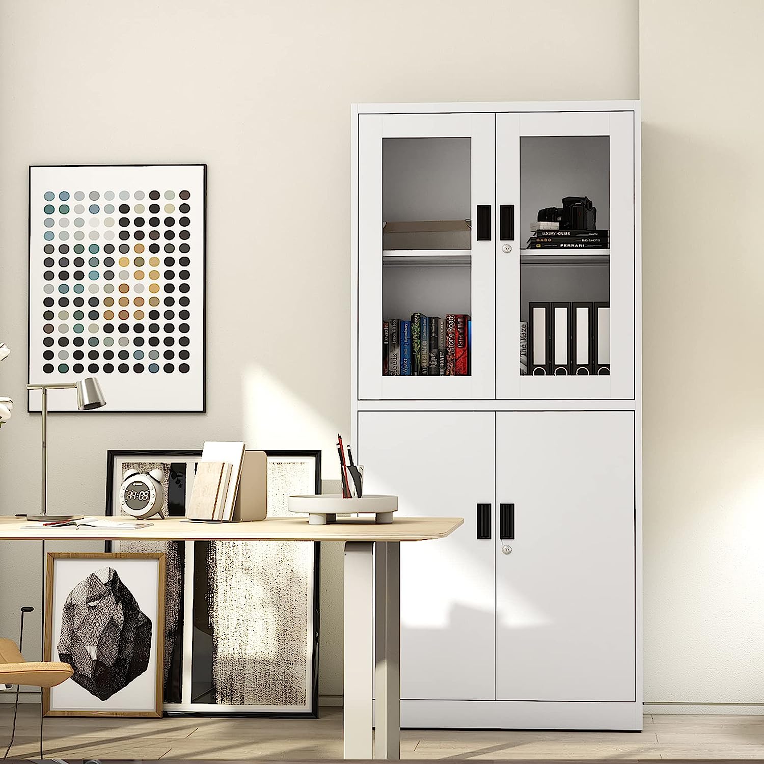 2-Door metallic office Filing cabinet