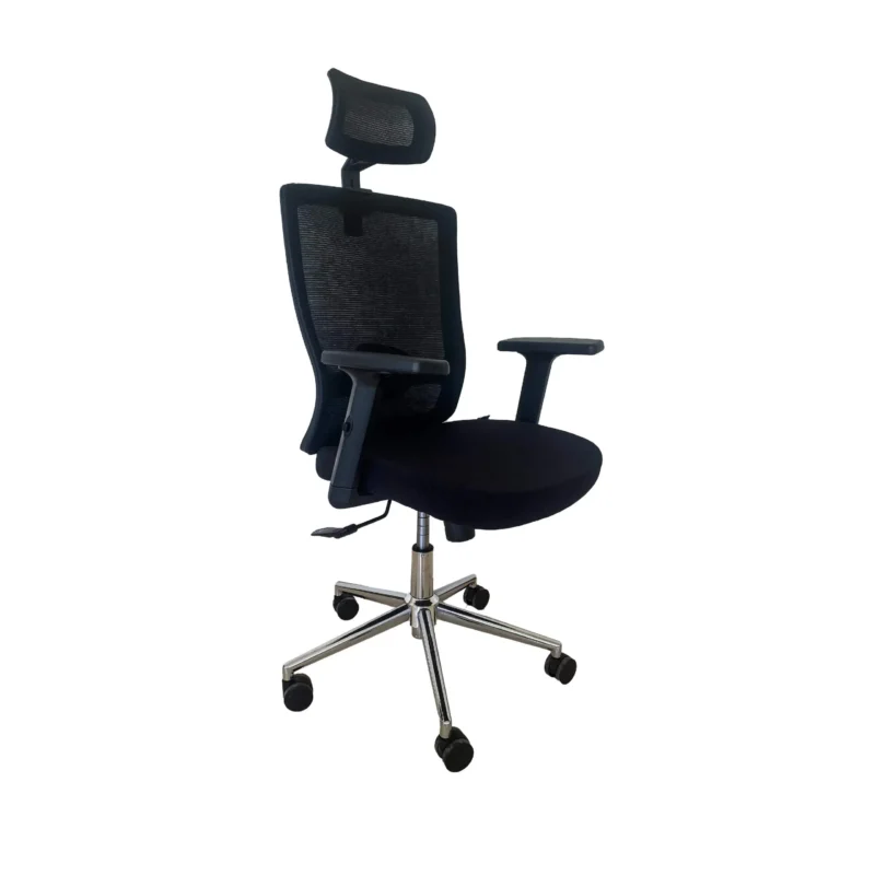 High-back executive office chair
