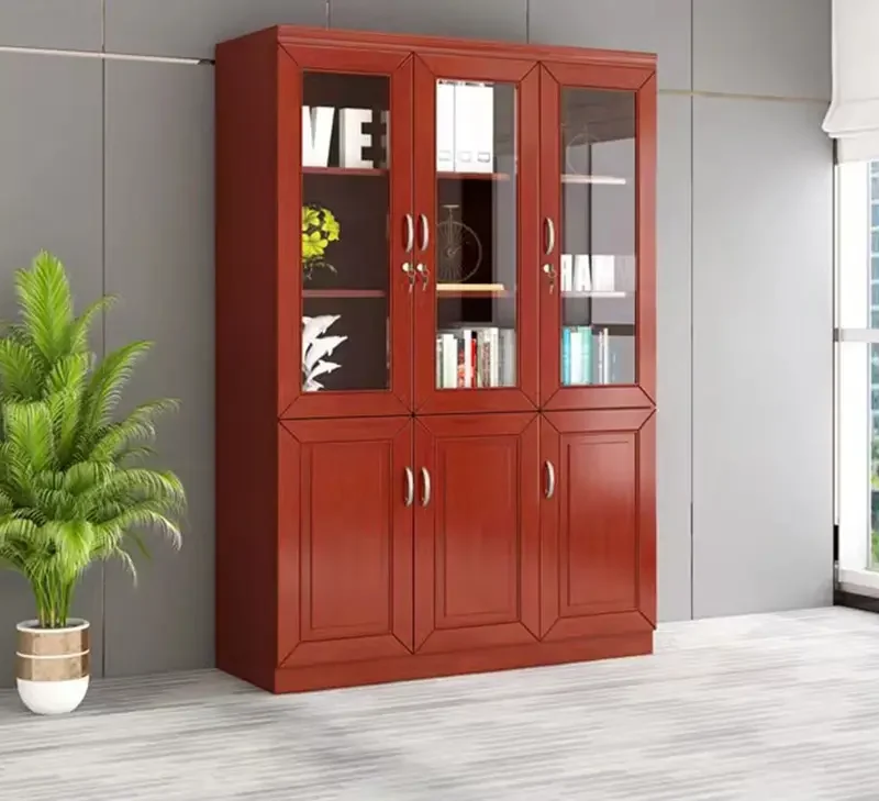 3-Door executive bookcase