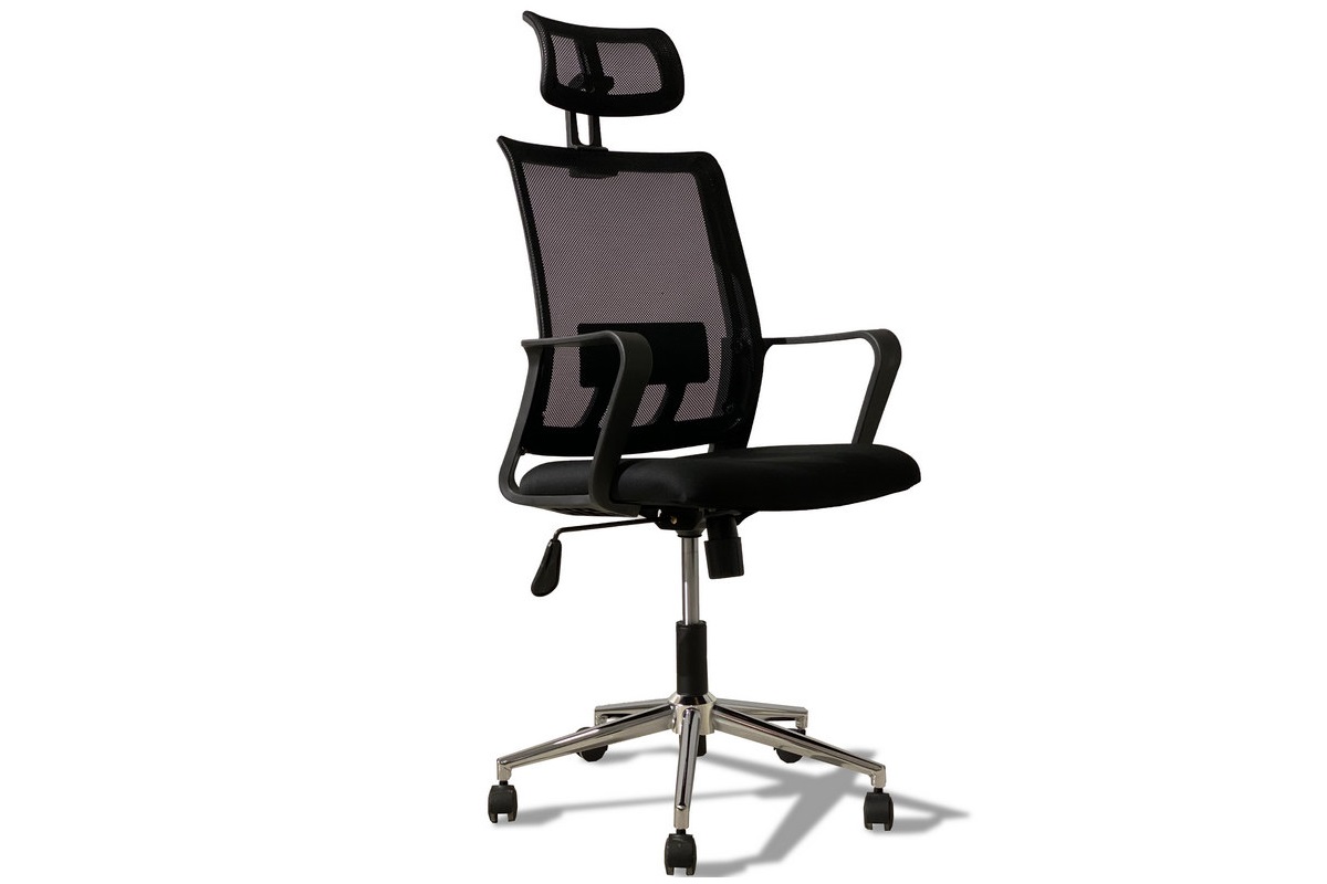Ergonomic Head Rest Office Seat, comfortable black high back mesh office Chair, high back chair, home and office high back mesh chair with armrest, Home office furniture, office black with high back mesh executive chair with armrest or headrest, office black with high back mesh executive chair with armrest or headrest in Kenya