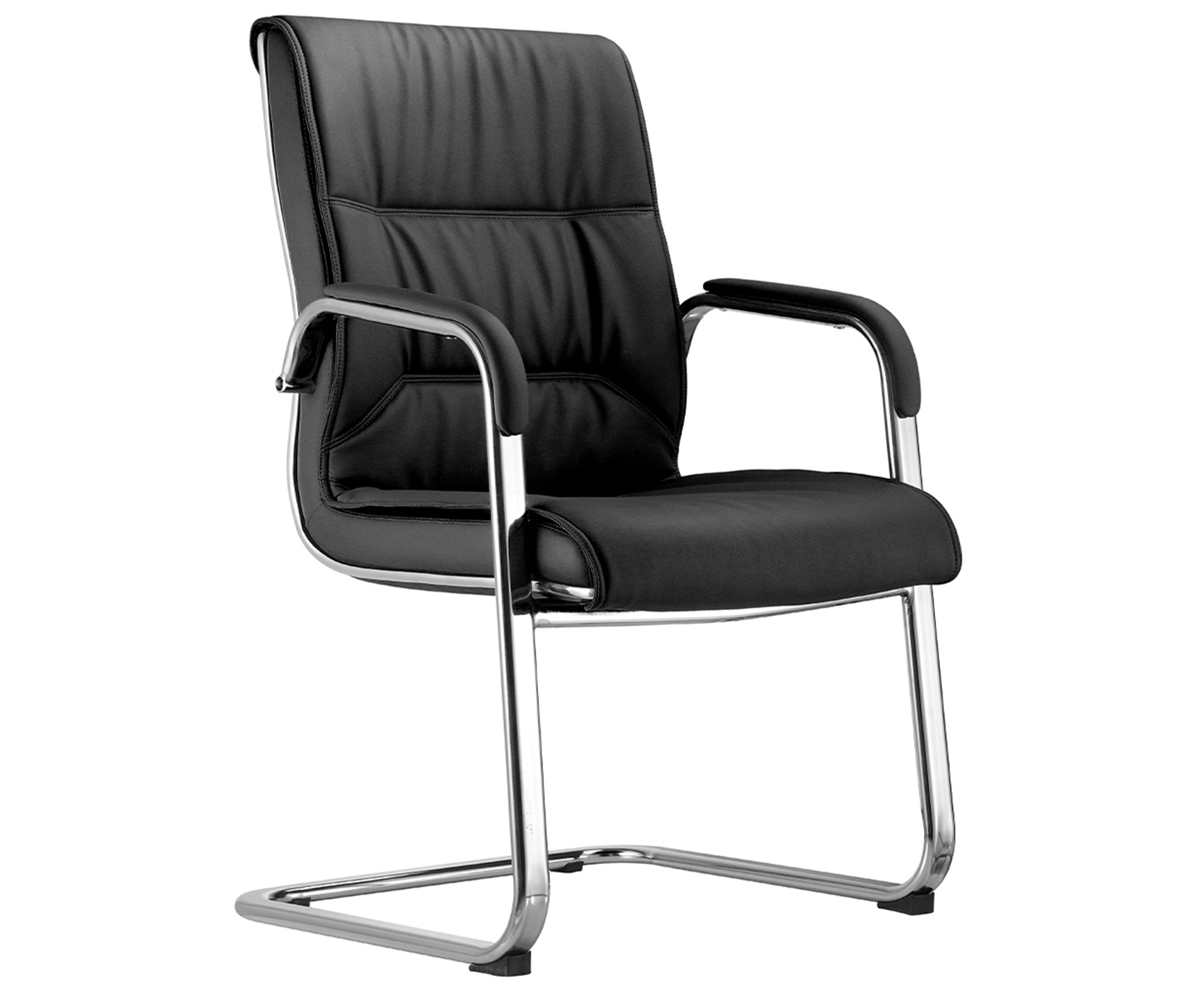 Executive visitor's office seat, office chair, cantilever office seat, visitor chair, leather office seat