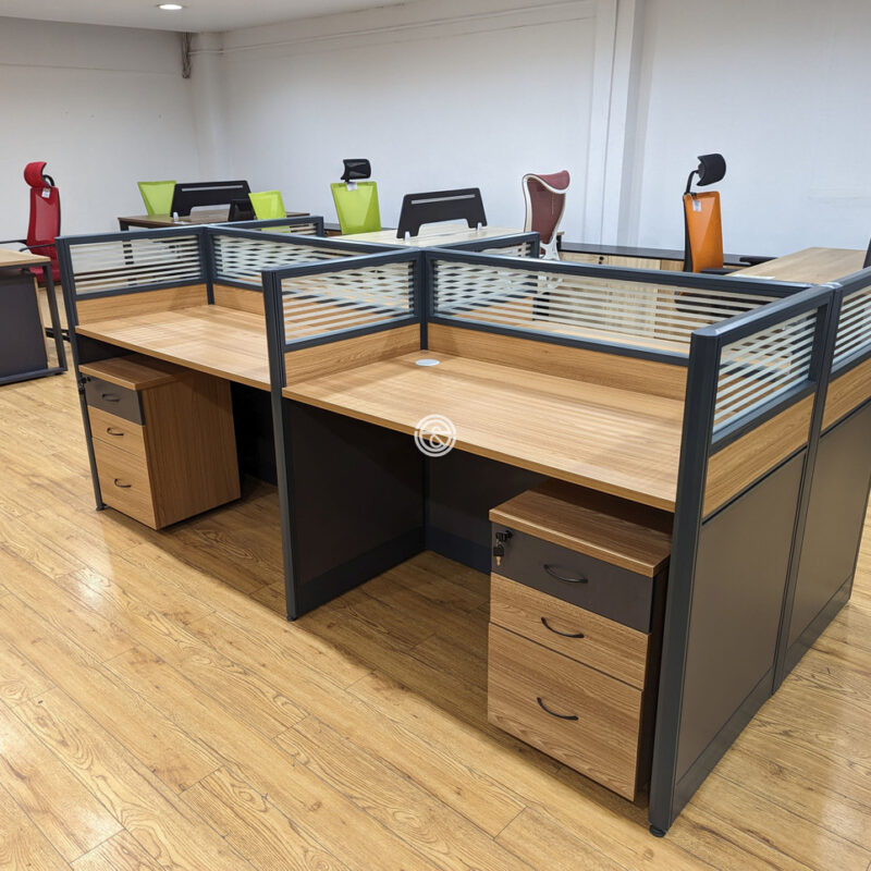 Open View 4-Way Office Workstation