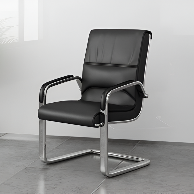 High Back luxury Executive Visitor Chair, leather office chair, executive office chair, visitor's chair