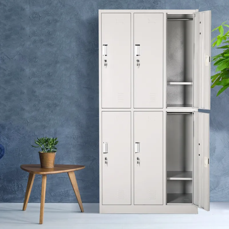 6-Locker Metallic Filing Cabinet