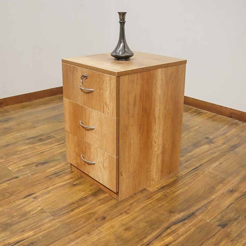 3-Drawers Pedestal