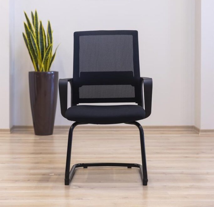 Cantilever office visitor seat