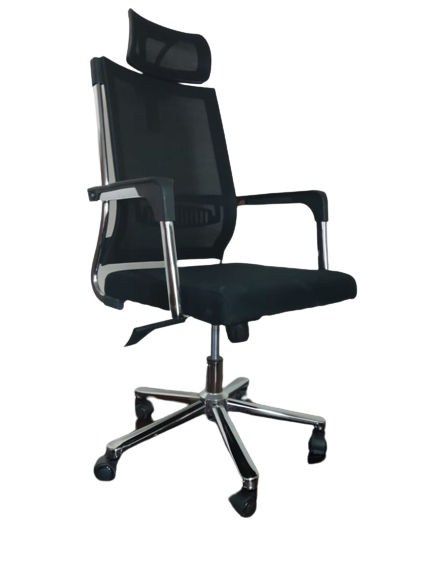 High-back mesh chair