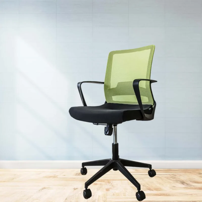 Mesh-back task office seat