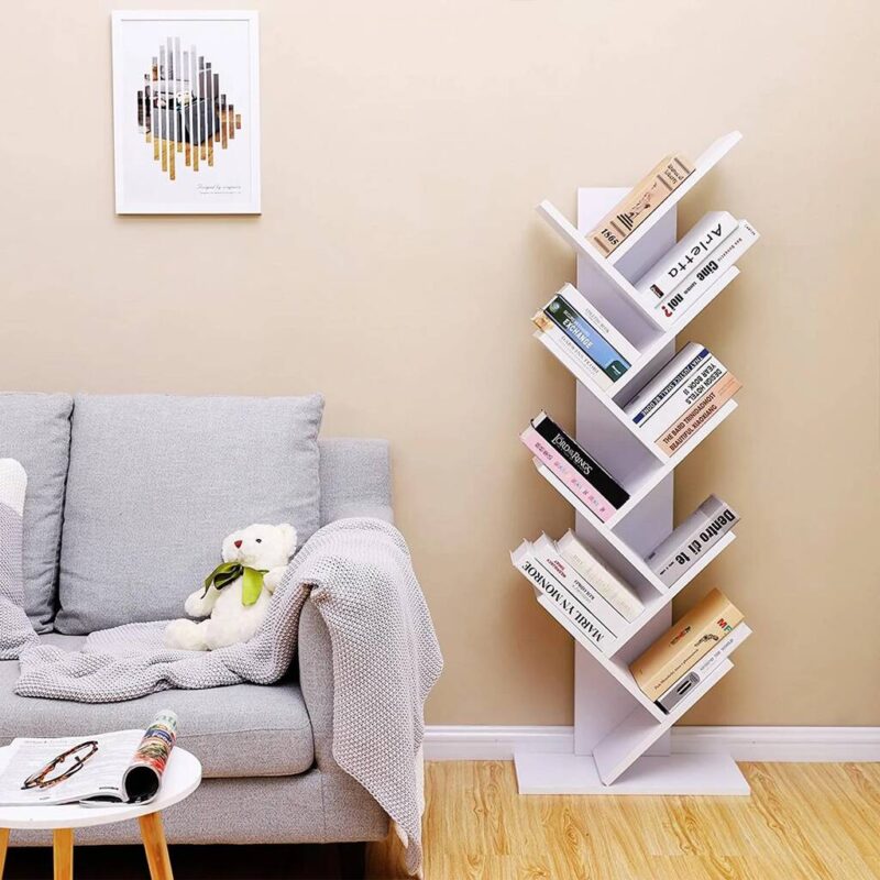 8-Tier tree bookshelf