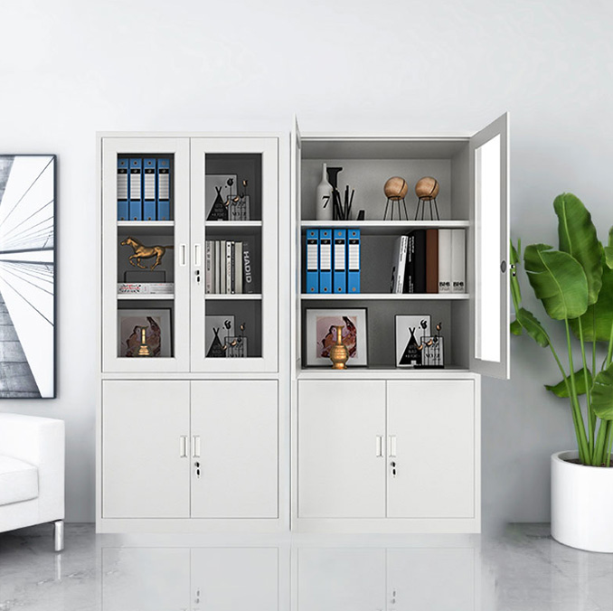 4-Door Office Storage Cabinet, office cabinet, filing cabinet, 2-door filing cabinet