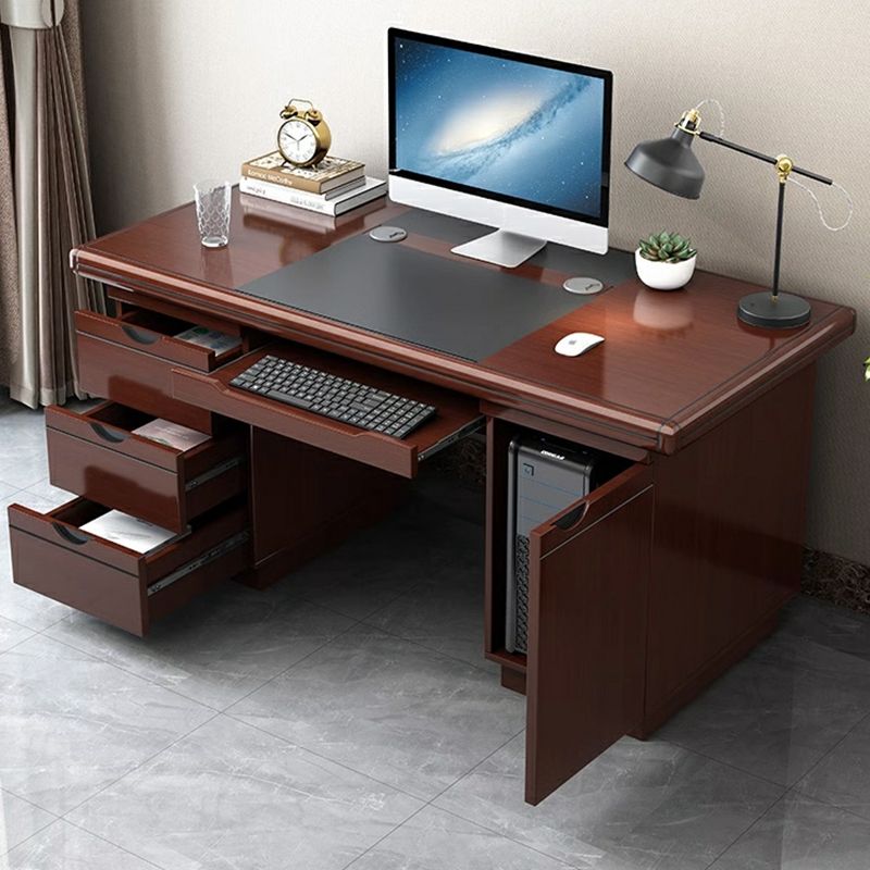 1.4 meters Modern Computer Desk, Executive Office Table, office tables, mahogany office desk, executive office desk, office furniture in Kenya, affordable office desks