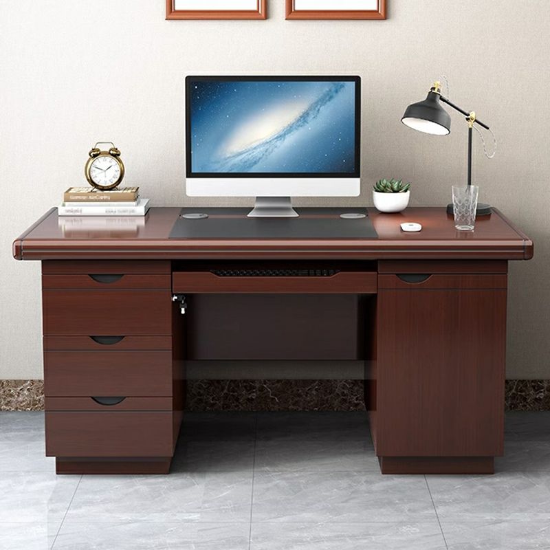 1.4 meters Modern Computer Desk, Executive Office Table, office tables, mahogany office desk, executive office desk, office furniture in Kenya, affordable office desks