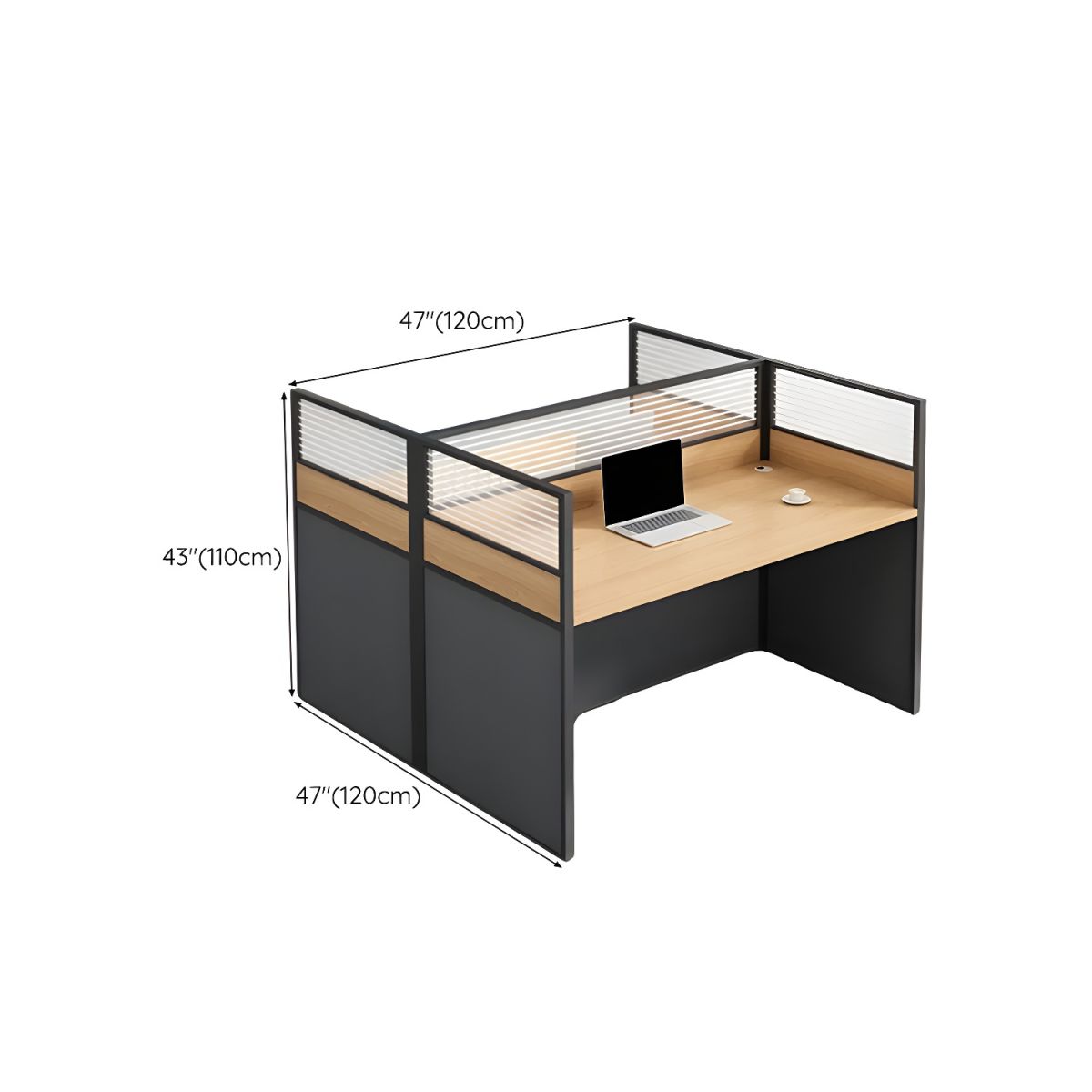 2-way modular office workstation, modern workstation, office desks, 2-way workstation, office furniture