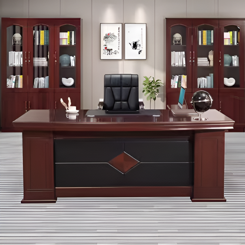1800mm Executive Office Table, office tables, mahogany office desk, executive office desk, office furniture in Kenya, affordable office desks
