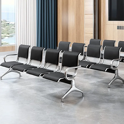 4-link padded Office Waiting Bench