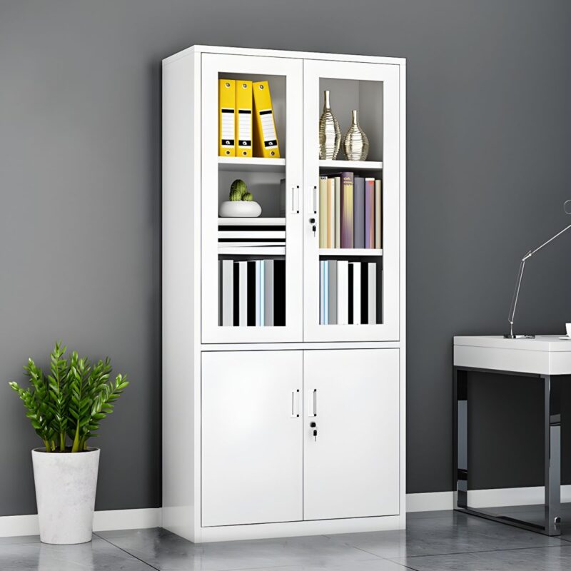 Half Glass Office Filing cabinet