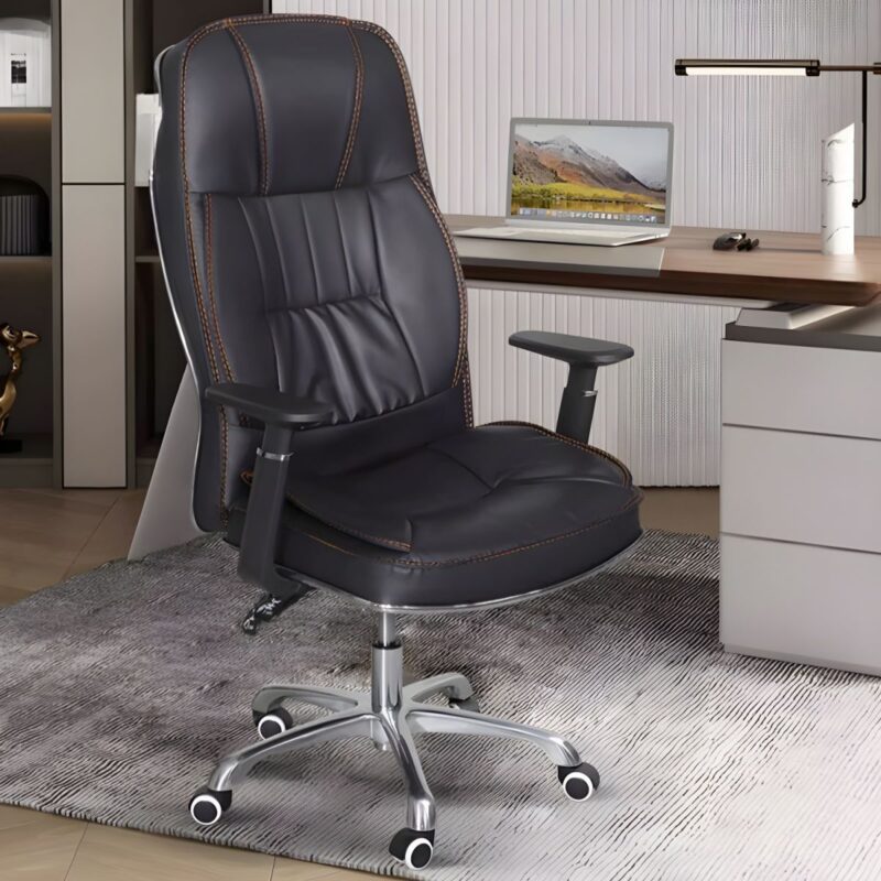 Leatherette Executive High Back Revolving Office Chair