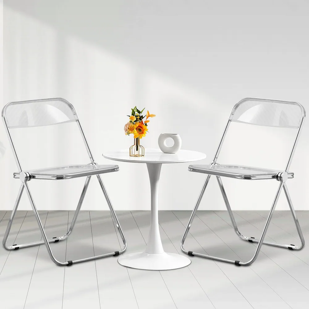 Clear Modern Foldable Chair
