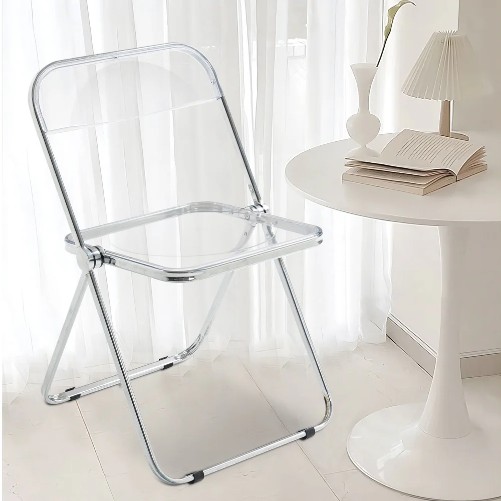 Clear Modern Foldable Chair