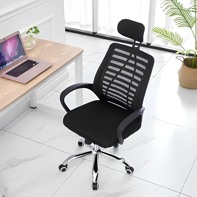 Headrest Mesh office chair