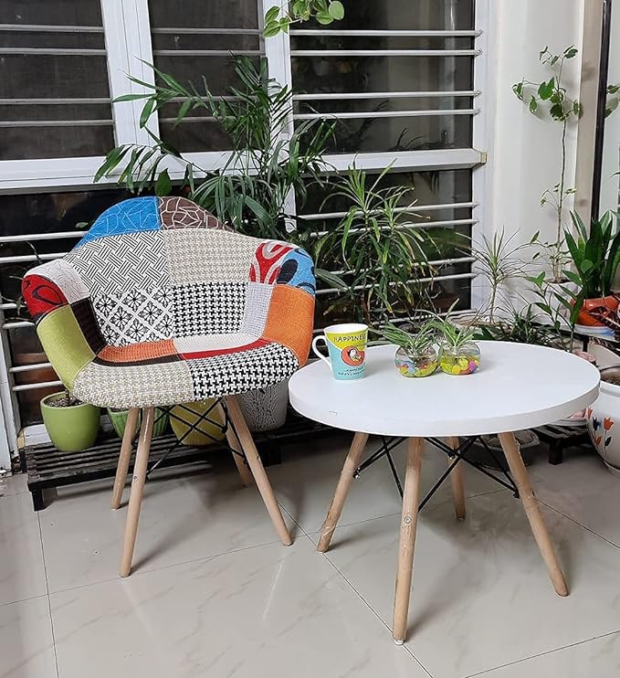 Willow Patchwork Eiffel Accent Chair