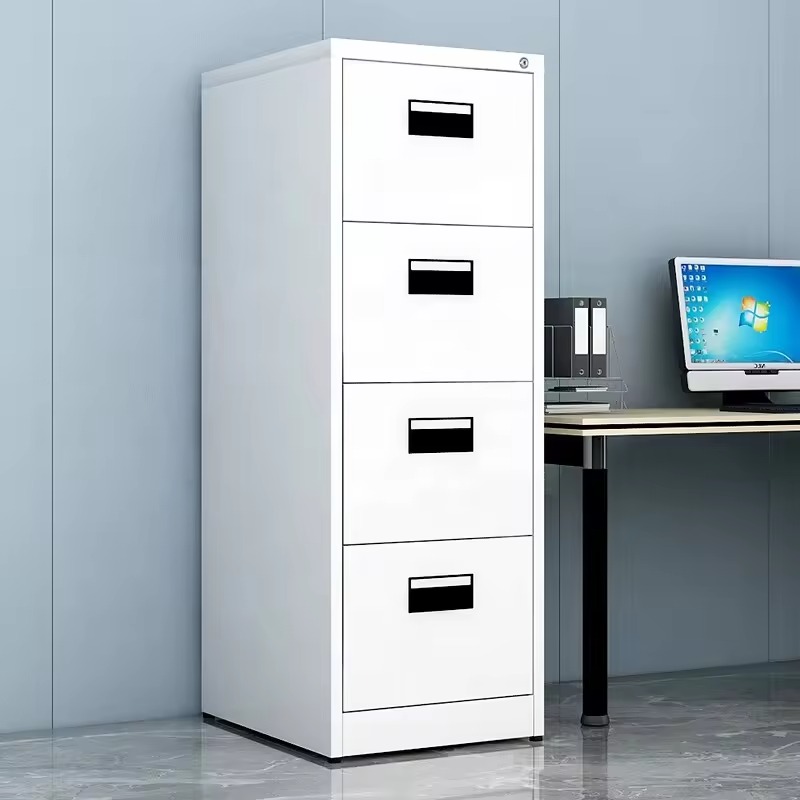 Steel Lockable 4-Drawer File Cabinet