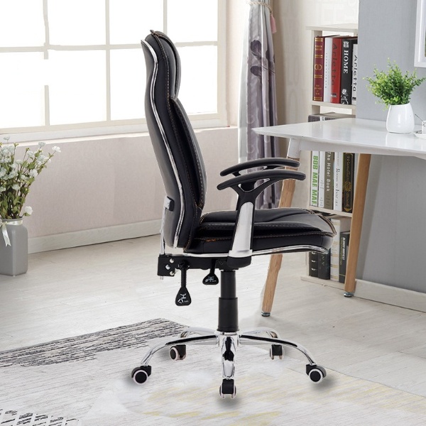PU Leather Reclining Office Chair