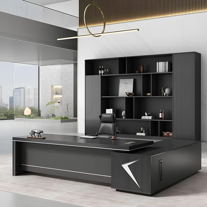 Modern L-shaped Executive Office desk 1.8meters