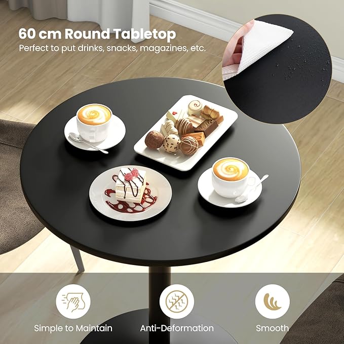 Modern Round High Bar Table