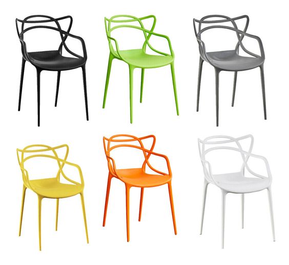 Stackable Twig Bistro Plastic Chair
