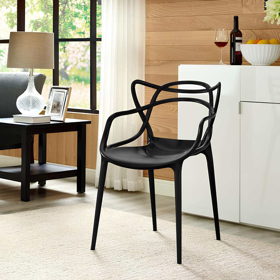 Stackable Twig Bistro Plastic Chair