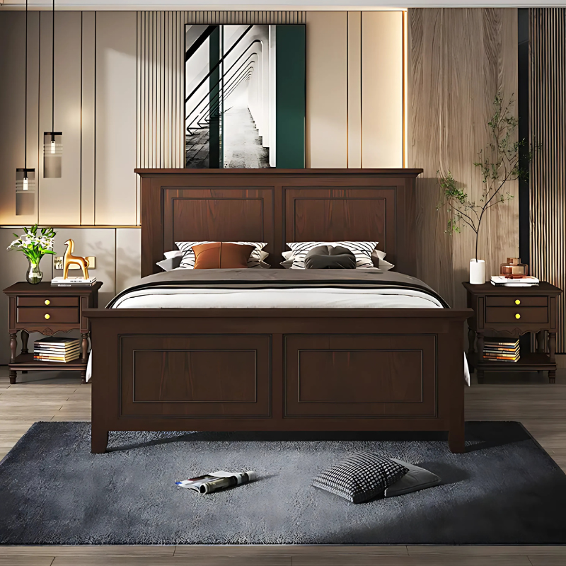 5*6 Solid King Sized Bed